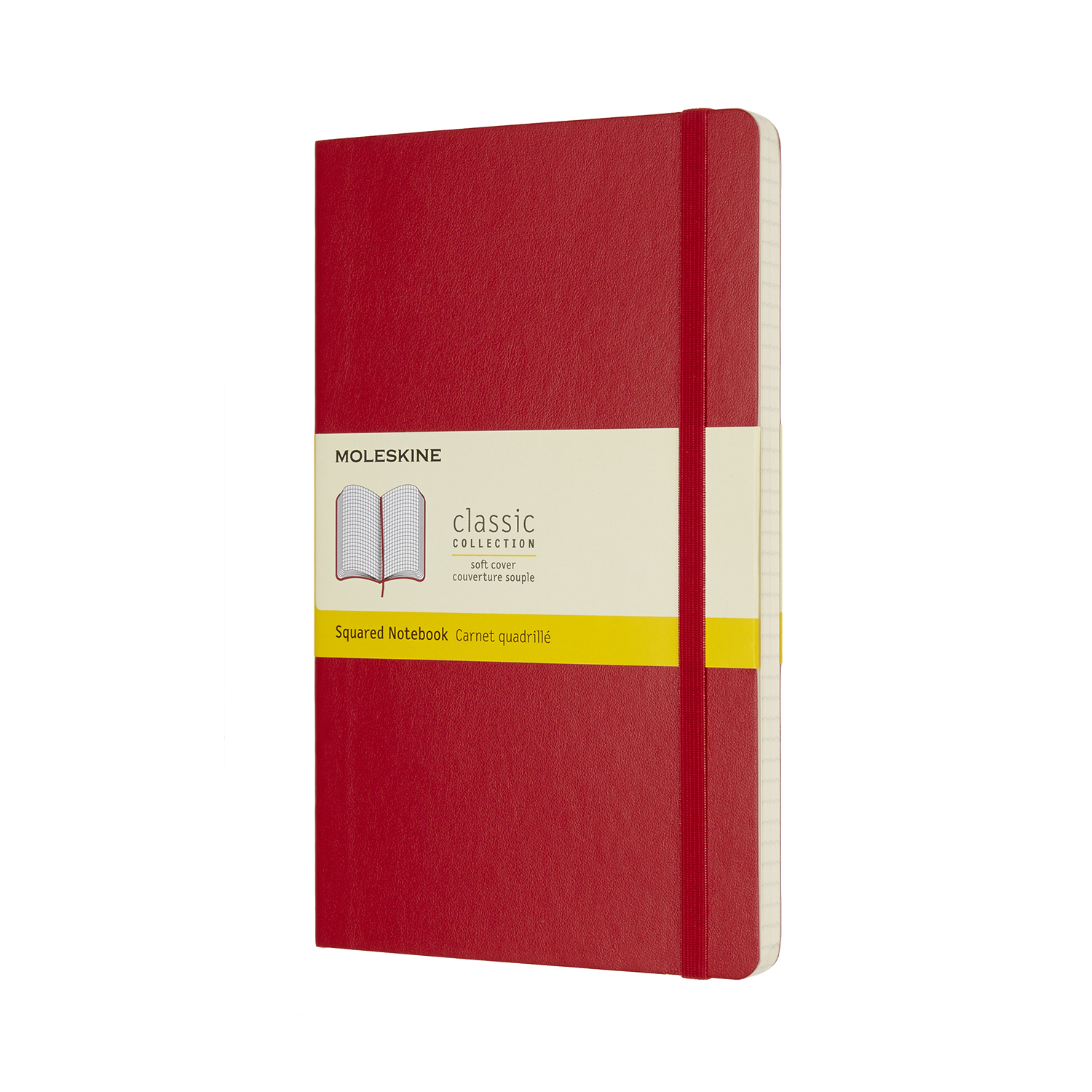 Red Soft Notebook LG Squared