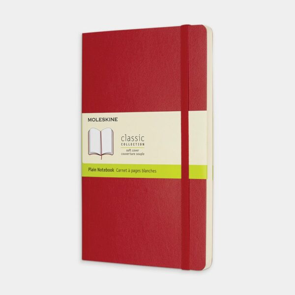 Red Soft Notebook LG Plain