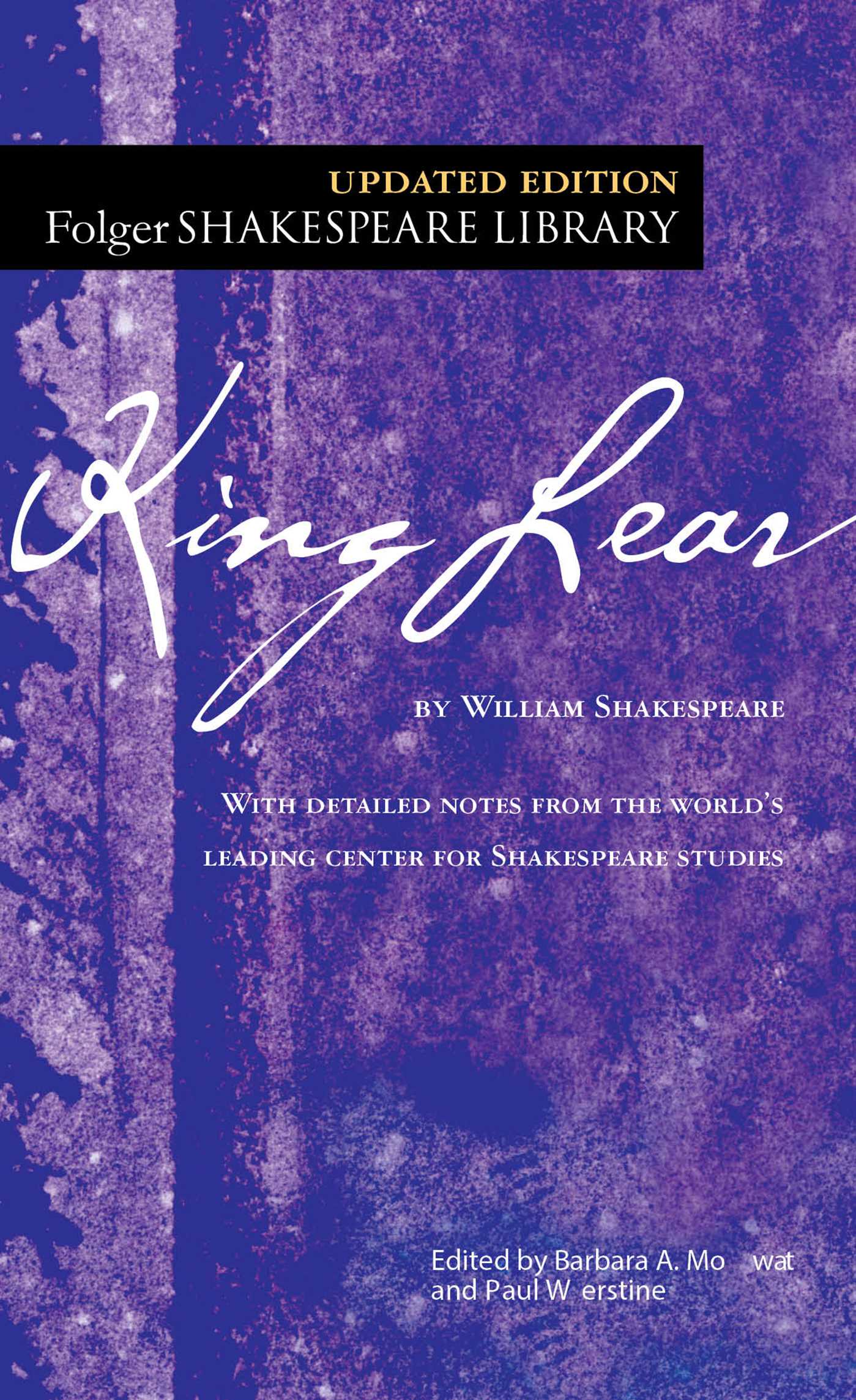 King Lear (The New Folger Library Shakespeare)