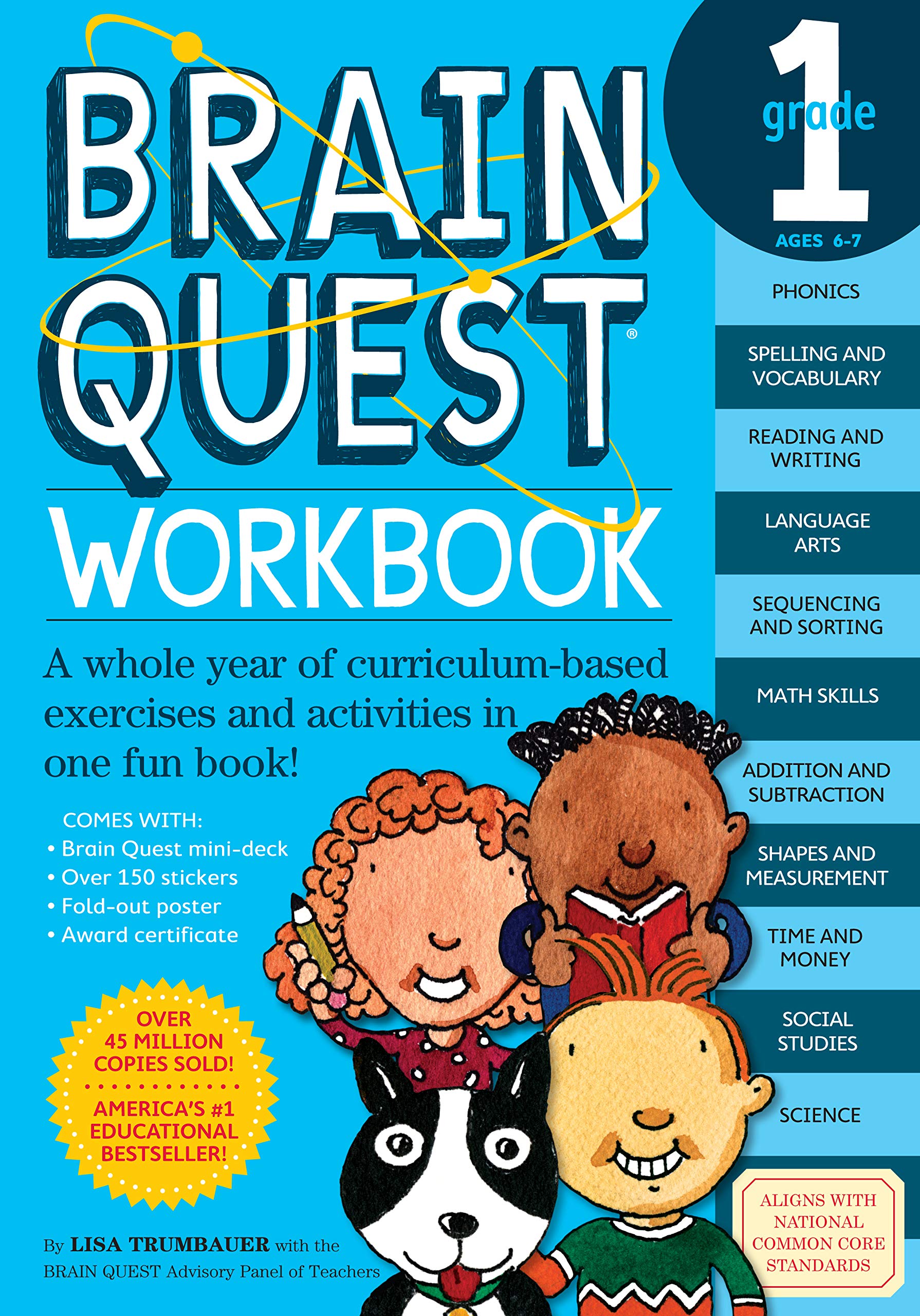 Brain Quest Workbook Grade 1