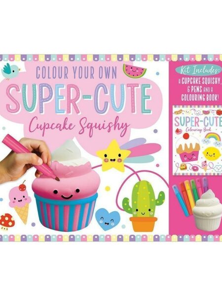 Cupcake Squishy Colour Your Own Super-Cute