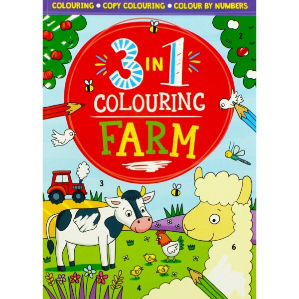 3 in 1 Colouring Farm