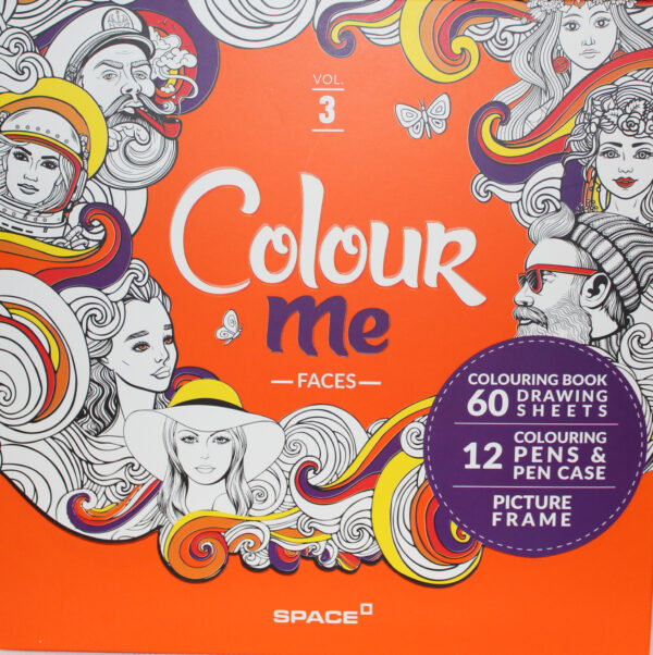 Colouring book vol.3 (Faces)