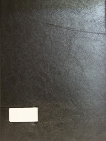 Black Calendar with Plaque