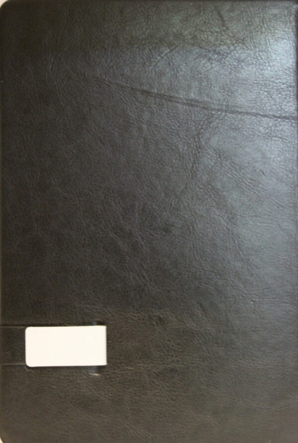 Black Calendar with Plaque
