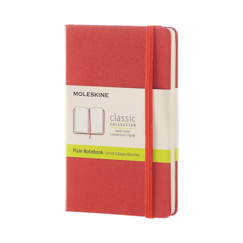 Pocket Plain Notebook Red
