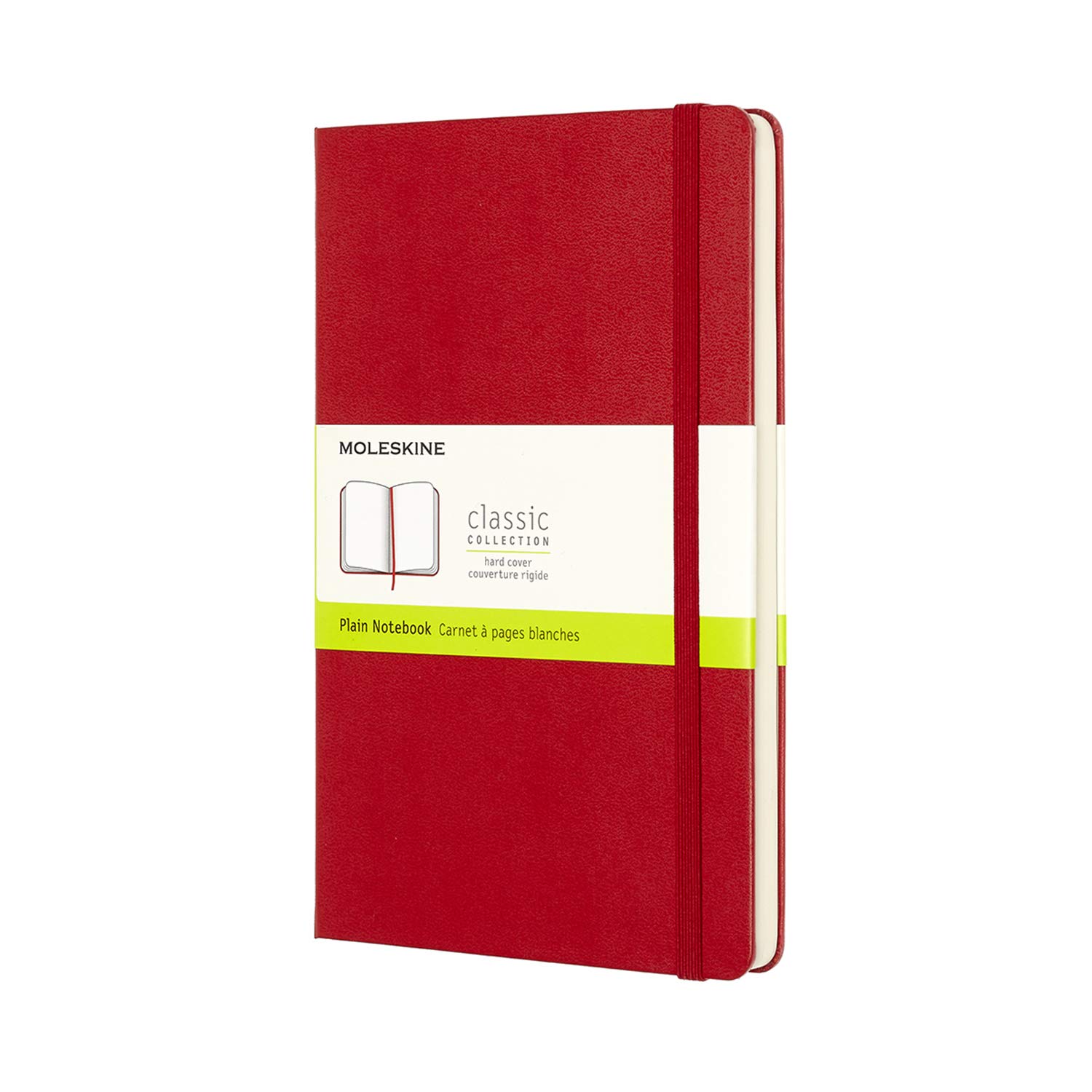 Large Plain Notebook Red