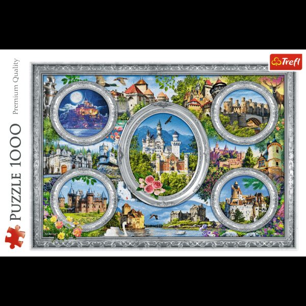 Castles of the world Trefl Puzzle 1000 (680x480) 1000 Pieces 10583