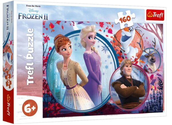 Sister adventure- Disney Frozen 2 Trefl Puzzle 160 (410x278) 160 Pieces 15374
