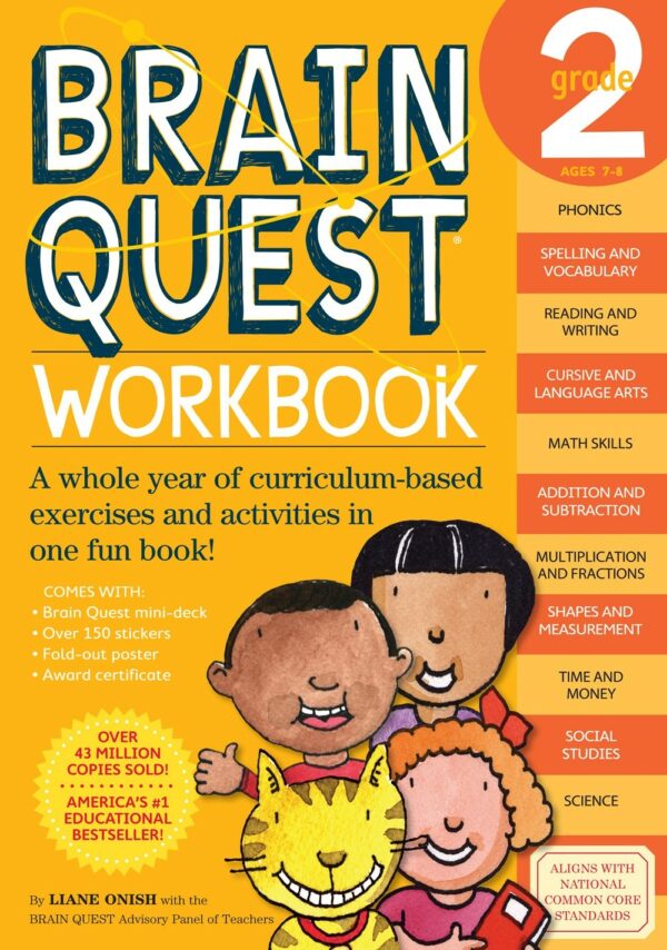 Brain Quest Workbook Grade 2