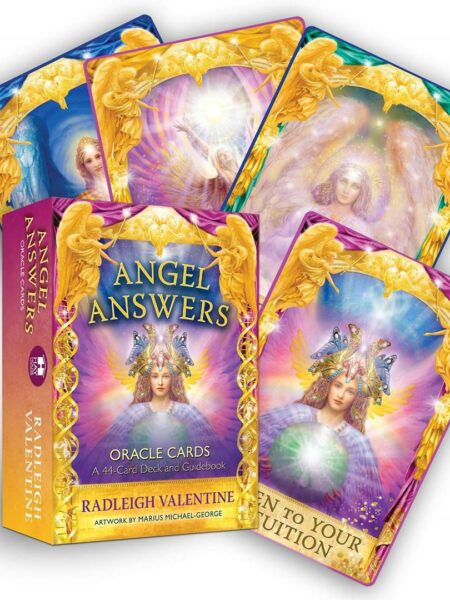 Angel Answers Oracle Cards : A 44-Card Deck and Guidebook