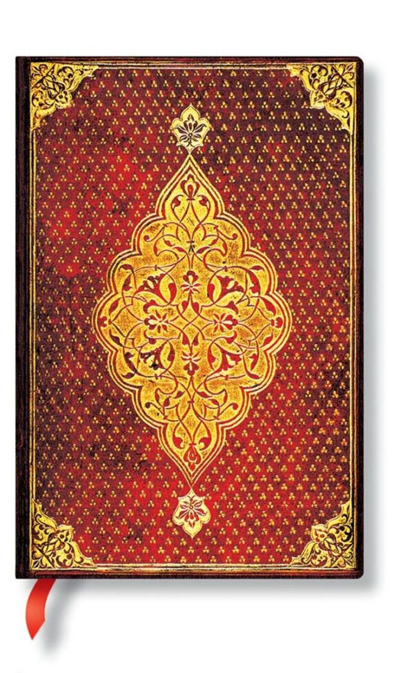 Mini Golden Trefoil lined Notebook
