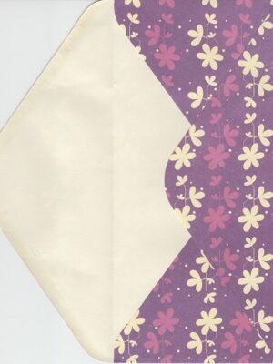 Lila Flowers 22.5x11.5 cm Enve