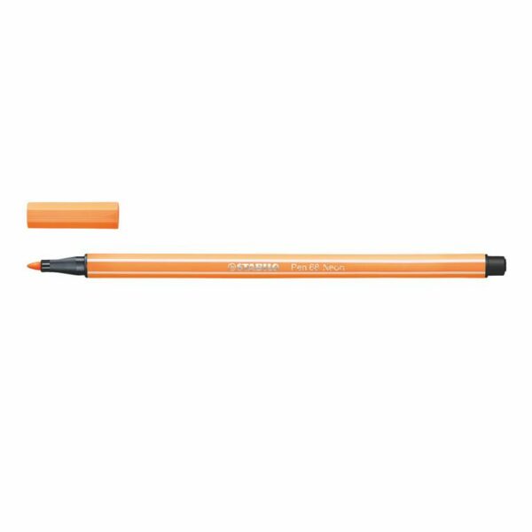 Stabilo Fluorescent Orange pen