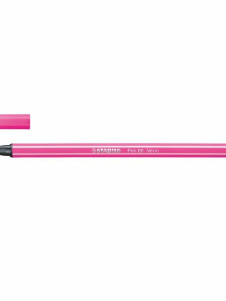 Stabilo Fluorescent Pink pen 6