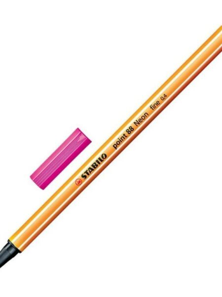 Stabilo Point 88 Neon Pink pen