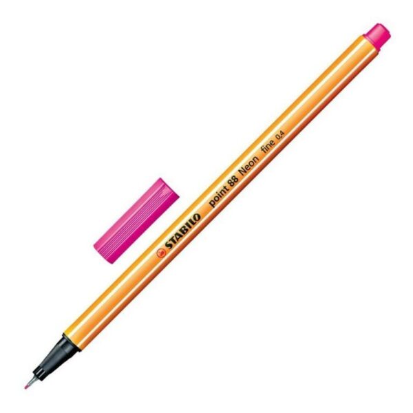 Stabilo Point 88 Neon Pink pen