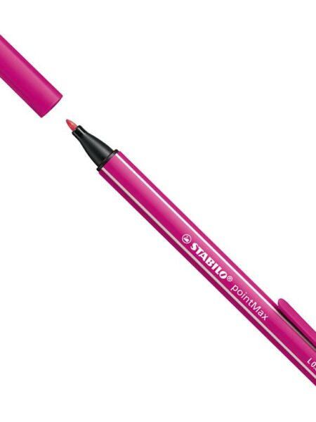 Stabilo Pink PointMax pen- 488