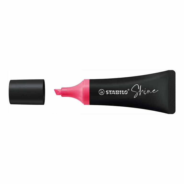 Pink Stabilo Shine Highlighter
