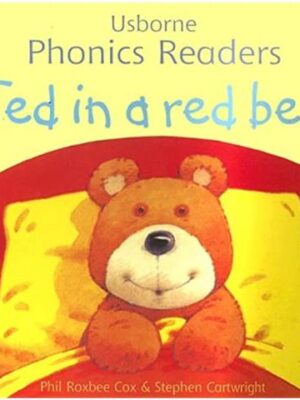 Ted in a red bed
