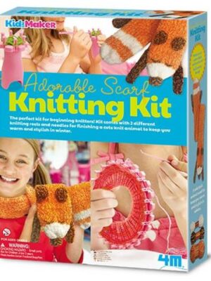 Adorable Scarf Knitting Kit