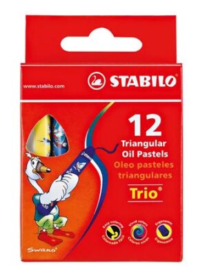 Stabilo 12 Short Wax Triangula