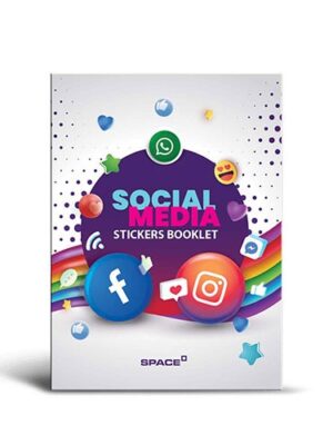 Space Sticker Booklet 12.7x 17 cm 36 Sheets 1260 Stickers (SW-4002-3)