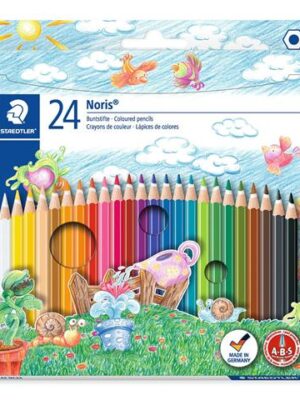 24 Colouring Pencils Noris Staedtler (144 NC24)