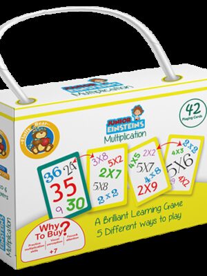 Junior Einsteins Multiplication42 Cards Cards Size 14x9 cm11.5 x 16.5 GA-3009