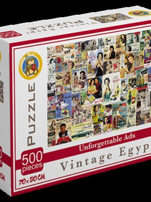 Vintage Egypt Unforgottable Ads Puzzle 500 Pieces (VE-9014)