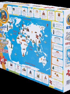 Monuments Map Jumbo Floor Puzzle MA- 1056