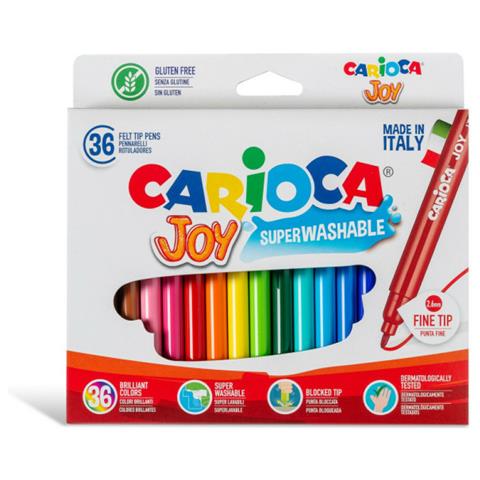 Carioca Superwashable 36 Markers Pennarelli Joy 40616 (9000040616)