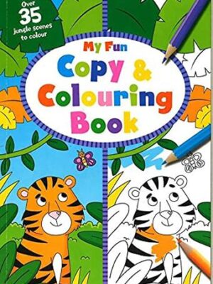 My Fun Copy and Colouring Book