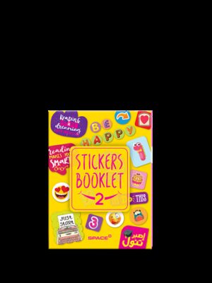 Stickers Booklet 2 -SW-4004-5 Small - Size (9*12cm) 36 Sheets 600 Stickers