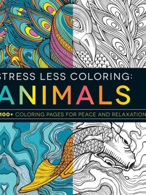 Stress Less Coloring Animals