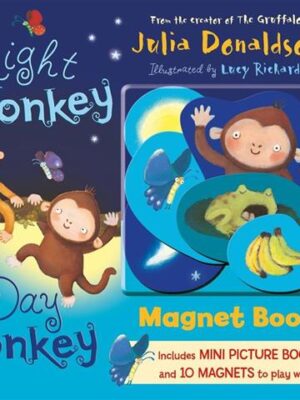 Night Monkey Day Monkey Magnet Book