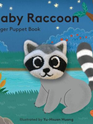 Baby Raccoon Finger Puppet Boo