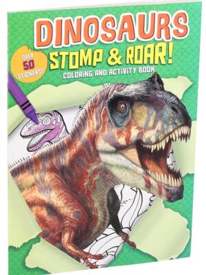 Dinosaurs Stomp & Roar Colorin