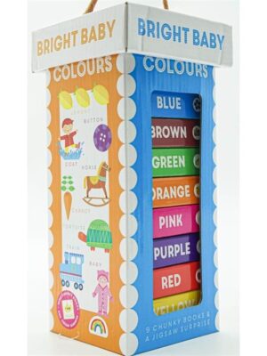 Bright Baby Book Tower Colours