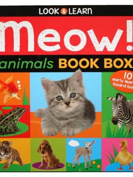 Look and Learn Meow Animals Box