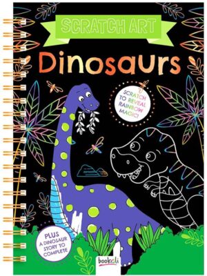 Scratch Art Dinosaurs