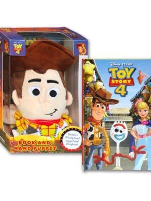Disney Pixar Toy Story 4 Book And Hand Puppet