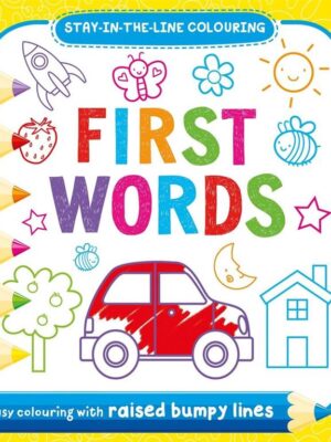 Stay in the line Coloring: First Words