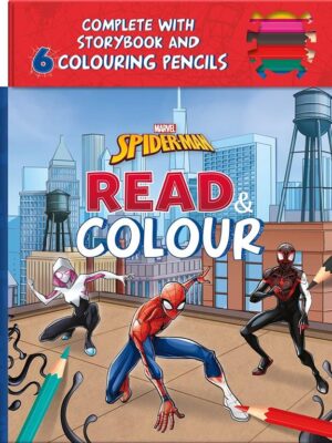 Marvel Spider Man Read and Col