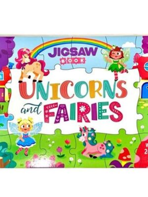 Jigsaw Book Unicorn and Fairies