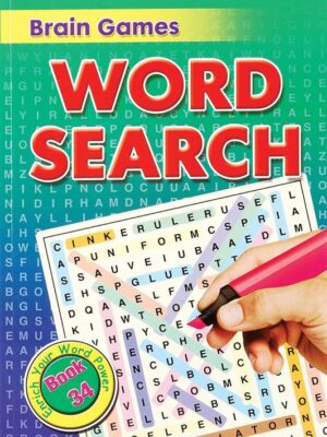 Assorted Brain Games Word Sear