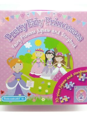 Pretty Princesses Book and Jigsaw