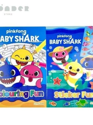 Baby Shark Sticker Fun 2-pk
