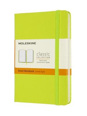 Pocket Ruled Lemon Green Hard