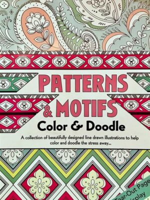 Doodle Colouring Tray Set Patt